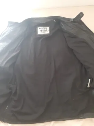 Chaqueta Cuero Levi's Vintage Negra