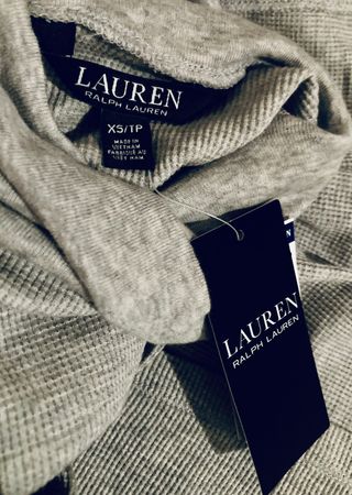 Abito lungo Ralph Lauren donna grigio