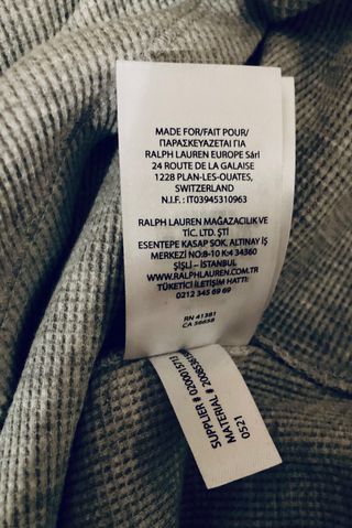 Abito lungo Ralph Lauren donna grigio