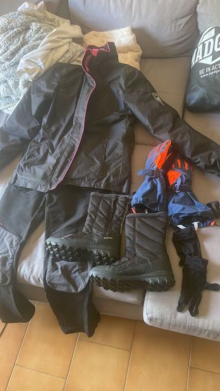 Conjunto Ropa nieve