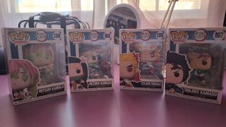 Funko Pop Demon Slayer (4 figuras)