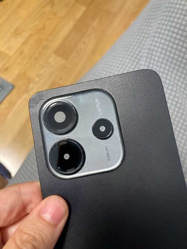 Câmera traseira Redmi Note 14 em vidro