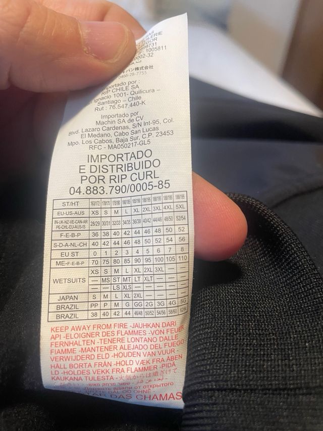 Chaqueta Rip Curl Anti-series Talla L