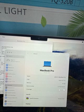 MacBook Pro 14 M1 Pro 16GB 1TB 2021