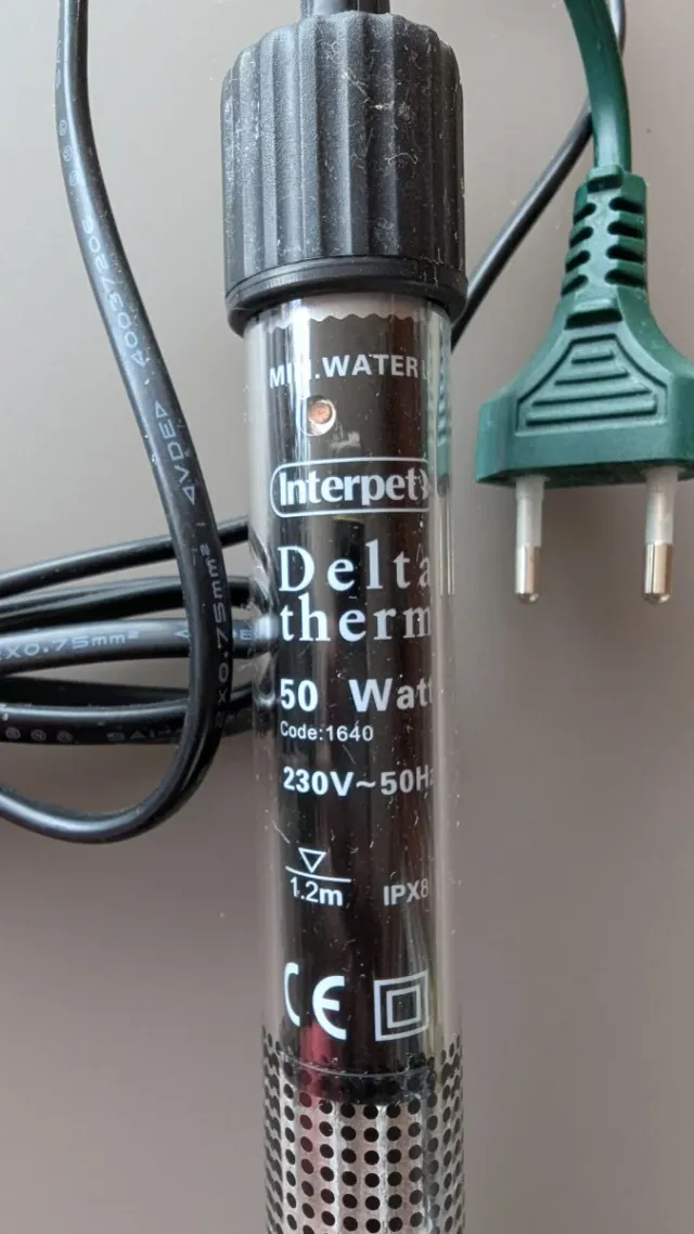 Termocalentador  para acuario