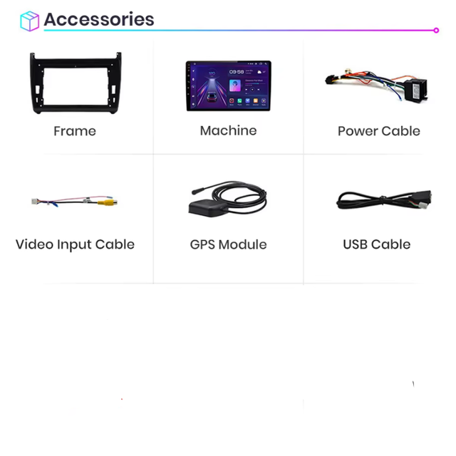 Radio Pantalla CARPLAY GPS para VW Polo 5