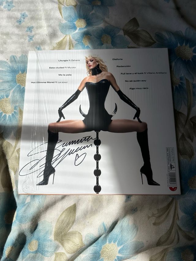 Vinilo Samantha Hudson Música Para Muñecas Firmado