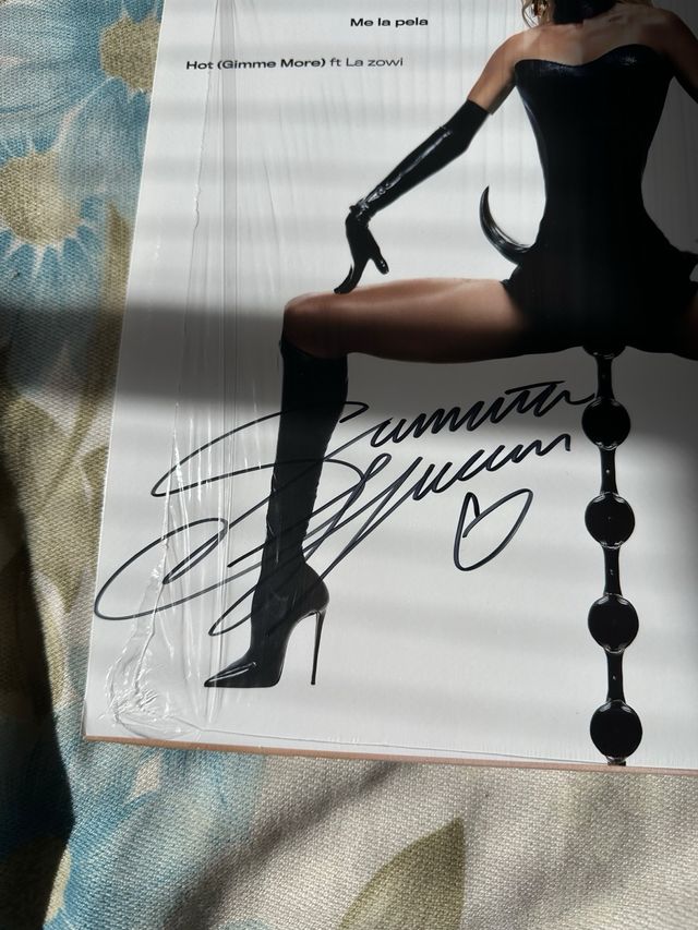Vinilo Samantha Hudson Música Para Muñecas Firmado