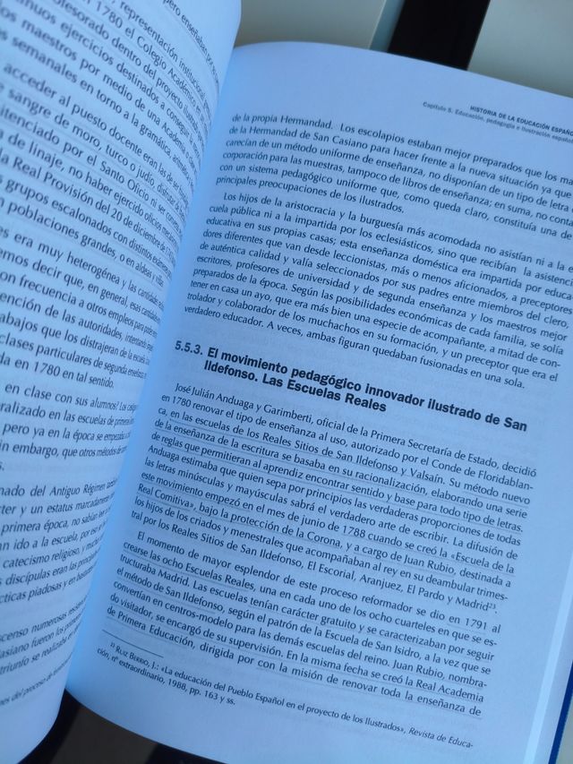 Historia de la educación española