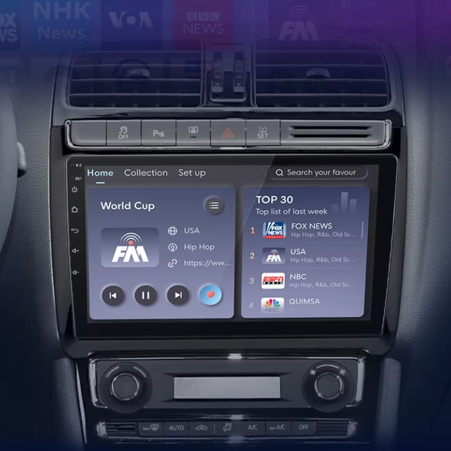 Radio Pantalla CARPLAY GPS para VW Polo 5