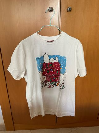 Camiseta Peanuts X Primark Blanca Snoopy