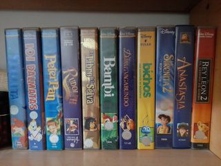 Pack Películas Infantiles Disney VHS Español