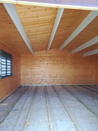 Caseta habitable de madera