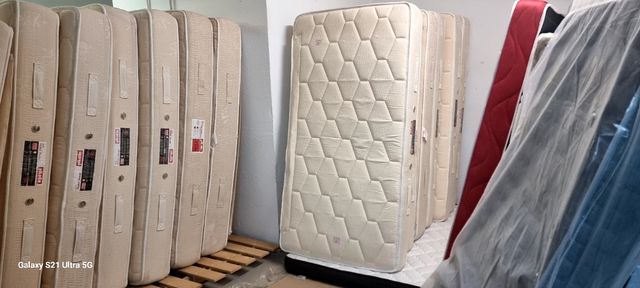 Colchones y bases tapizadas de hoteles