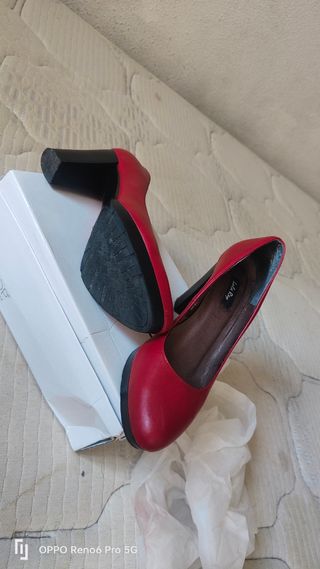 Zapatos de tacón ZAPSHOP rojos y negros