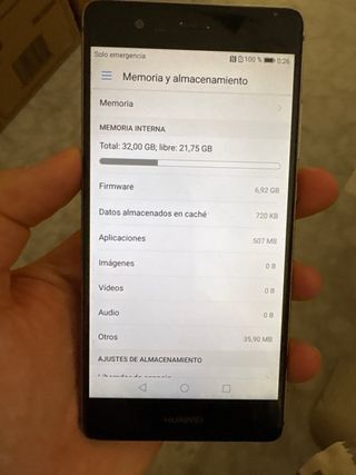 Huawei P9 Negro/Plateado + Accesorios