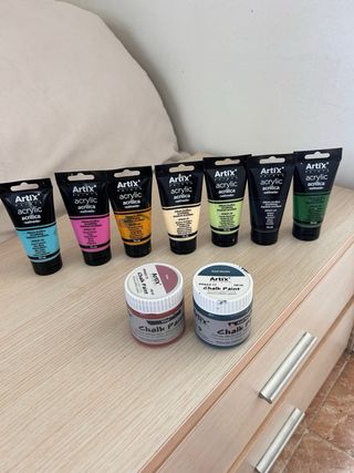 Kit Pintura Artix Lienzo Beissier Pinceles