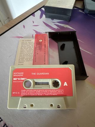 Juego Spectrum Sinclair The Guardian 