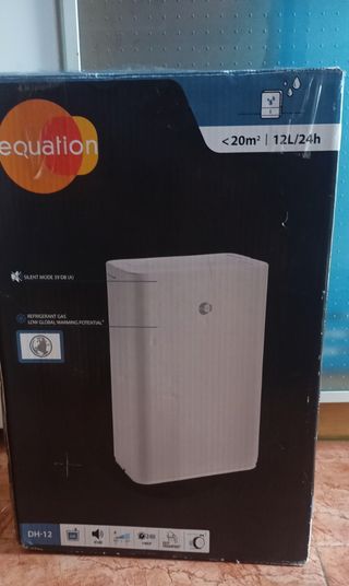 Deshumidificador Equation Blanco con Ruedas