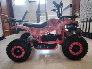 Quad infantil niña rosa