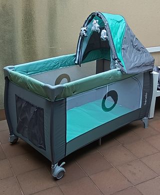 Parque cuna viaje Lionelo
