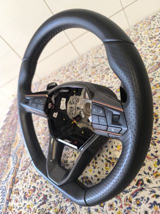 Volante Cupra Gris con Levas
