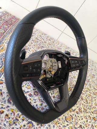Volante Cupra Gris con Levas