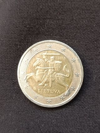 Moneta 2 Euro Lituania 2015