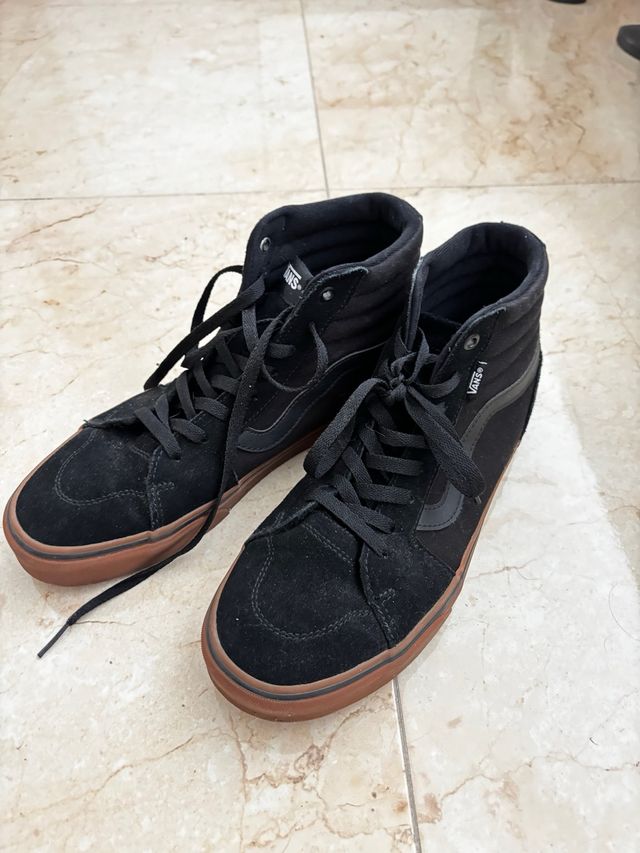 Vans Sk8-Hi Old Skool Zapatillas Negras Marrones