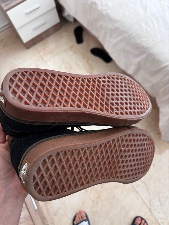 Vans Sk8-Hi Old Skool Zapatillas Negras Marrones