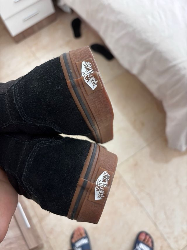 Vans Sk8-Hi Old Skool Zapatillas Negras Marrones