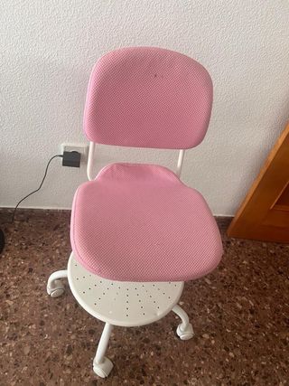 Silla Escritorio Infantil Rosa