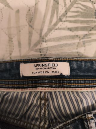 Pantalón vaquero hombre azul