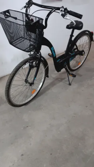 Bicicleta B'twins Elops Negra