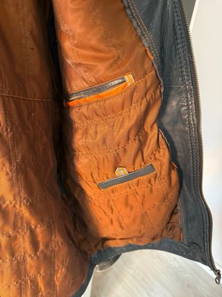 Chaqueta de cuero hombre