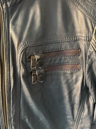 Chaqueta de cuero hombre