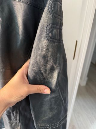 Chaqueta de cuero hombre