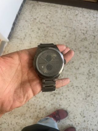 Reloj Diesel Hombre Negro/Plateado