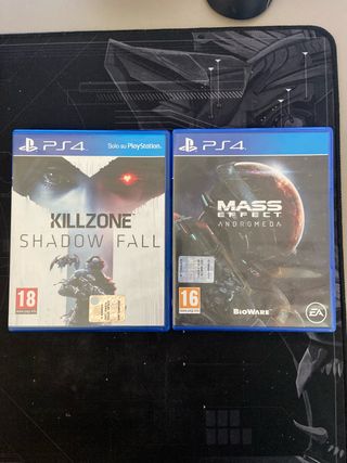 Giochi PS4: Killzone & Mass Effect Andromeda