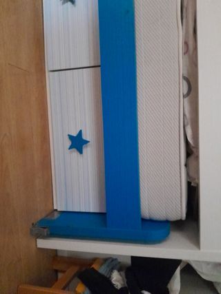 Cama nido con cajones y estrellas