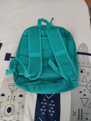 Mochila Pepe Jeans color turquesa