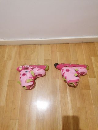 Patines Oxelo Niña Talla 28-30 Rosa