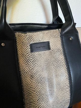 Bolso Parfois Beige y Negro