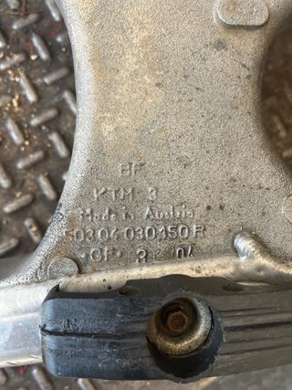 Basculante ktm 