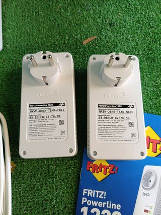 FRITZ!Powerline 1220 Set Adaptador Internacional