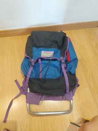 Mochila Vintage Serval Campamento