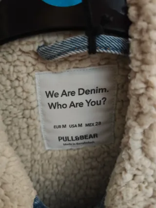 Cazadora vaquera Pull&Bear forrada mujer Talla m