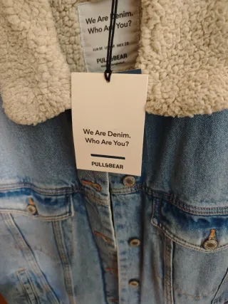 Cazadora vaquera Pull&Bear forrada mujer Talla m