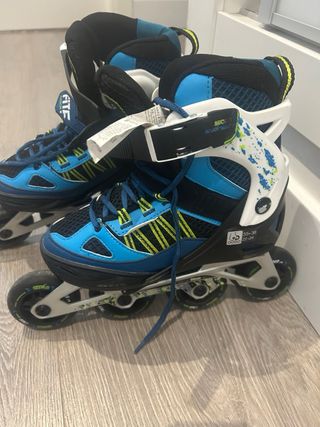 Patines en línea Oxelo Azul y Blanco