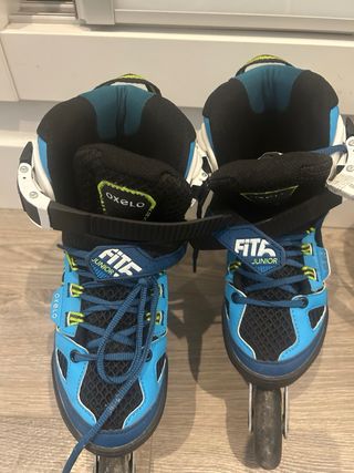 Patines en línea Oxelo Azul y Blanco